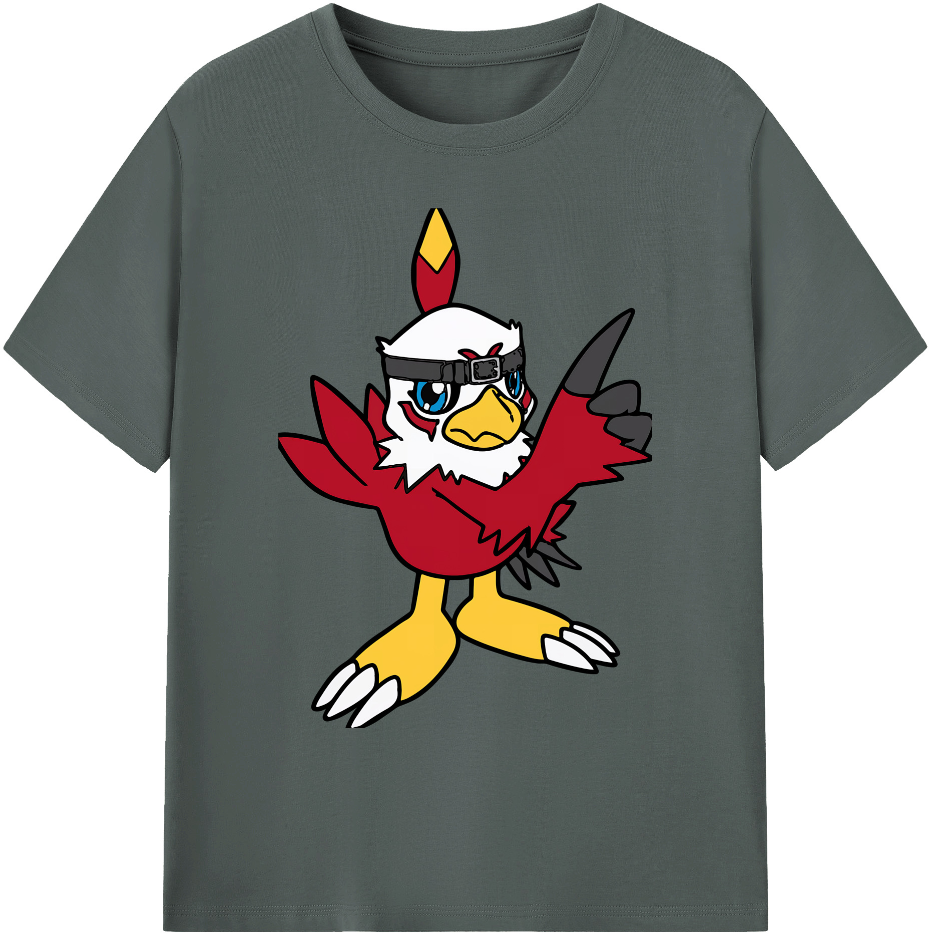（画像用） Digimon デジタルモンスター/デジモン 綿100％ メンズ半袖Tシャツ｜肌触りやわらか＆通気性